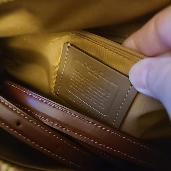 Coach Rowan Satchel Bag With Heart Floral Print - Picture 8 of 10